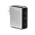 wegear 100W GaN USB C Charger Block, 3-Port Slim Foldable Fast Wall Charger for MacBook Pro, iPad, iPhone 17/16/15 Series, Galaxy S25/S24, Dell XPS, Steam Deck, Compact Travel Power Adapter (Silver)