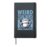 Weird Teachers Build Character Animal School Frog Hardcover Journal, Black