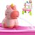weirtoya Water Table Pump for Toddlers, 2026 Battery Powered Pump for Water Table Cordless Work Splash Toys Kids Toddler Summer Outddor (Rose Pink)