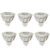 Wei’s LED MR16 GU5.3 8W Dimmable Bulbs 2700K Warm White, 6 Pack WB 8103