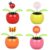 Welecom 4 Solar Dancing Sunflower Toy Solar Powered Dancing Ladybug in Colorful Pots Swinging Butterfly Flip Flap Animated Bobblehead Dancer Window Sun Catcher Car Dashboard Decor Portable Suncatchers