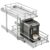 WelFurGeer 2-Tier Kitchen Cabinet Pullout Shelf and Drawer Organizer, Soft Close Pantry Pull Out Shelves, Heavy Duty Pull Out Cabinet Organizer with Shelf Liner for Kitchen Cabinets, Pantry Storage