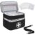 WELIDAY Medicine Organizer Bag with 100 Small Pill Bags, Pill Bottle Bag
