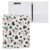 WELLDAY 3 Ring Binders, Cute Cartoon Cow Round Ring Binder