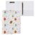 WELLDAY 3 Ring Binders, Soccer Print Round Ring Binder