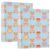WELLDAY 3 Ring Binders, Teddy Bears Blue Round Ring Binder 2 Pack