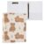 WELLDAY 3 Ring Binders, Teddy Bears Round Ring Binder