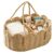 Wenceda Baby Diaper Caddy Organizer Large Capacity Baby Care Storage Basket Paper Rope Weaving Baby Shower Gifts for Storing Diapers Toys & Miscellaneous Items