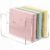 Wenqik 4 Section Clear Acrylic Desktop File Organizer Vertical File Sorter 4mm Thick, Large Capacity Upright Magazine Organizer, Book Paper, Notebooks, Envelopes, Mail Holder(1 Pack)