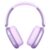 Wentronic Y01 Wireless Noise Canceling Headphones Bluetooth 5.3 Over Ear Headphones with Microphone, Hi-Res Audio, 48H Playtime, Foldable Comfortable Earpads,Compatible with iOS,Android,PC, Purple