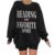 Weripoah Reading Is My Favorite Sport Sweatshirt Bookish Gifts for Women Book Lovers Sweatshirts Teacher Graphic Pullover(Black,S)