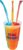 WESCUP – World’s First Ever 3-Compartment Reusable Souvenir Drinking Cup with 3 Straws for Hot and Cold drinks, BPA free, Dishwasher Safe – 24oz