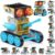Wesfuner 30-in-1 Solar Robot Kit – 243 Pieces, STEM Educational Building Set for Kids Aged 8-12, Science Experiment Gift for Birthdays (Blue)