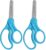 Westcott 13130 Right- and Left-Handed Scissors, Kids’ Scissors, Ages 4-8, 5-Inch Blunt Tip, Assorted (Pack of 2)