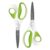 Westcott 16926 8-Inch Heavy-Duty CarboTitanium Scissors For Office and Home, Green/White, 2 Pack