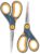 Westcott 8-Inch Non-Stick Titanium Scissors For Office and Home – Glide Adjust Technology – Grey/Yellow Craft, Fabric Scissors – 2 Pack