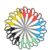 Westcott 8 Inch All Purpose Scissors, 15-Pack, Stainless Steel Blades, Soft Handles, Assorted Colors, for Home, Office, Classroom