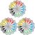 Westcott 8″ Straight Stainless Steel Soft Handle Scissors, Assorted Colors, Pack of 45