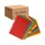 Westcott Index for A4 Folder (Pack of 100) | Dividers for DIN A4 Folder | 10 Coloured Tabs in 5 Colours as Folder Organiser | Robust 160 g/m² with Euro Holes | E-1733312 00