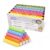 Westcott Street Chalk, 100-Piece Set | Colorful street chalk in 10 colors | Easily washable | Ideal for asphalt, stone, and chalkboards | E-744988 00