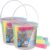 Westcott Street Chalk (Set of 2) | Pack of 20 Colourful Street Chalks for Children in Practical Transport Bucket | Easy to Wipe Clean | Suitable for Asphalt, Blackboard or Stone | E-744981 00