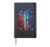 Western Country Men Teen Boy Kid Rodeo Southern Cowboy flag Hardcover Journal, Black