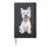 West Highland White Terrier Dog Coffee Mug Dog Coffee Cup Hardcover Journal, Black