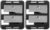 wet n wild Dual Pencil Sharpener | Pack of 2 | For Eyeliner | Compact | Easy to Clean
