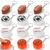 Wettarn 12 Pcs Sport Ball Fidget Clicker Keychains 3D Printed Sensory Toy for Stress Relief Autism Hyperactivity Party Favor Goodie Bag Stuffer Birthday Gift, Football, Basketball, Baseball & Soccer