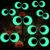 Weysat 8 Pairs 7 Inch Glow in The Dark Halloween Eyes Giant Googly,Spooky