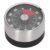 WGFOIP Magnetic Timer Precision Machined Stainless Steel Visual Timer for Kitchen Cooking Management 70db Alert 1 Unit (Black)
