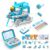 WhalesBot D3 Pro 12-in-1 STEM Wecode Pad Coding Robot Kit for Kids, 388-Piece Educational Building Set with Interactive Storytelling, Ideal Toy for Boys & Girls Ages 6-8