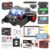 WhalesBot Rocky Coding Robot Car Kit for Kids 8-12 12-16, STEM Educational Engineering Toy, Scratch Python C Programming & Remote Control, Science Gift for 8 9 10 11 12+ Year Old Boys Girls