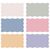 Whaline 120Pcs Scalloped Index Cards, Neutral Color, 3 x 5 Inch