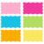 Whaline 120Pcs Vibrant Scalloped Index Cards, 3 x 5 Inch