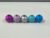 Whaline 240Pcs Winter Wood Craft Beads, Frozen Wonderland Theme