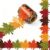 Whaline 32.8Ft Fall Bulletin Board Border, Vivid Maple Leaves Texture