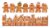 Whaline 65Ft Christmas Bulletin Board Border, Gingerbread Man House, 2Rolls