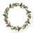 Whaline Christmas Direct Thermal Label Sticker 500Pcs Holly Berry Mistletoe