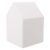 WHAMVOX White Foam House Figurines 10cm DIY Craft Shapes for Painting