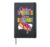 Whatever Sprinkles Your Doughnut Sprinkle Kindness Donut Hardcover Journal, Black