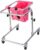 Wheeled Walker for Children with Cerebral Palsy, Adjustable Height, Suitable for Height 31″- 47″, Rehabilitation Standing Frame Walker Walking Aid for Disabled,Pink