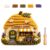 Whimsical Village 3D Fabric Poke Art Kit for Adults, (1, #2)