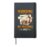 Whisking My Feelings Away Whisky Glass Bottle Drink Lover Hardcover Journal, Black