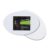 White 2 Pcs Cotton Canvas Board Oval for Students and Hobbyists