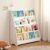 White 4-Tier Kids Bookshelf for Bedroom, Playroom or Classroom