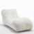 White Bean Bag Chair 59 Inch Foam Filled Adult Sofafa