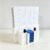 Whiteboard Holder and Organizer for Classroom for 6 Lapboards 9×12、White