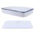 White Enamel Rectangular Tray with Lid 30x20x5cm Laboratory Tray