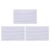 White Index Cards Ruled Paper Double Sided 600pcs